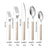 French Rivet ABS Handle Hotel Western Tableware Steak Knife Butter Knife Set - V.I.P Digital Presence
