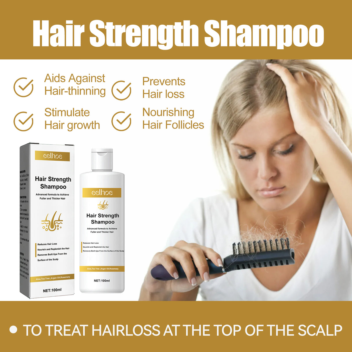 Tight Hair Shampoo Hair Cleansing Massage Scalp To Prevent Loose Tight Hair Roots Strong And Solid Hair Shampoo - V.I.P Digital Presence