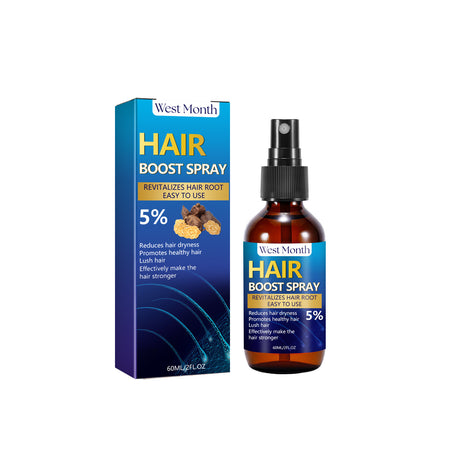 Hair Boost Spray, Strong Hair Solid Hair Moisturizing Scalp Hair Roots Beard Hair Care Spray - V.I.P Digital Presence