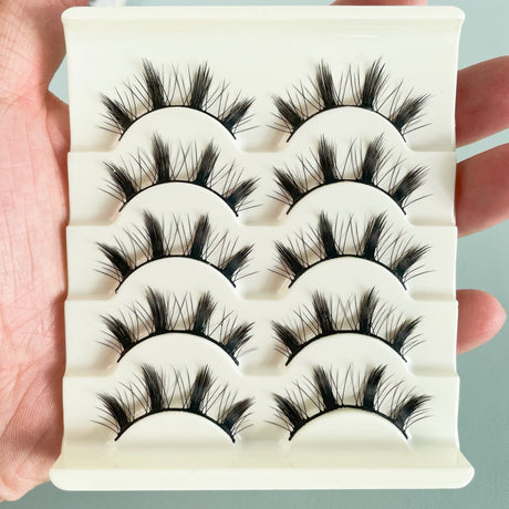 Cartoon Bushy Black Terrier Big Devil False Eyelashes Whole Piece Barbie Eyelashes Natural Little Devil - V.I.P Digital Presence