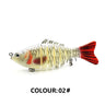 Multi Jointed Fishing Lure Sinking Artificial Wobbler Bait Hard Bait Swimbait 10cm/15.7g Fishing Tackle 7 Sections Crankbait - V.I.P Digital Presence
