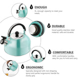 A 3L stainless - steel kettle for gas heating. It features a whistle and a comfortable handle, suitable for cooking and tea. - V.I.P Digital Presence