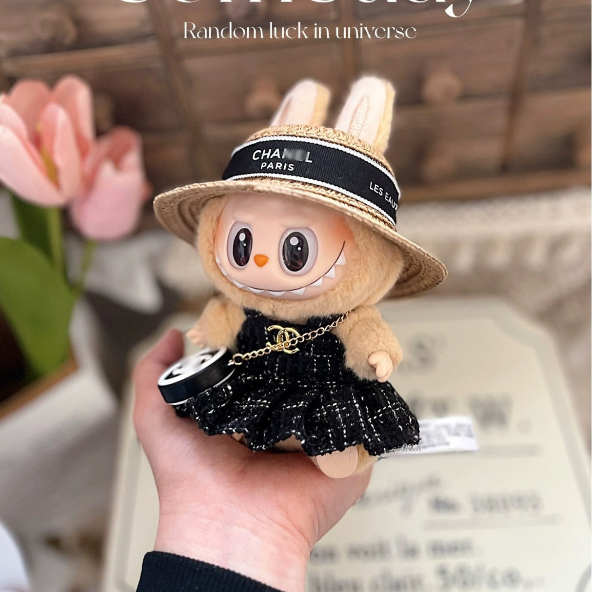 Accesorios de ropa compatibles con muñecas Labubu Mario Mushroom Princess Cute