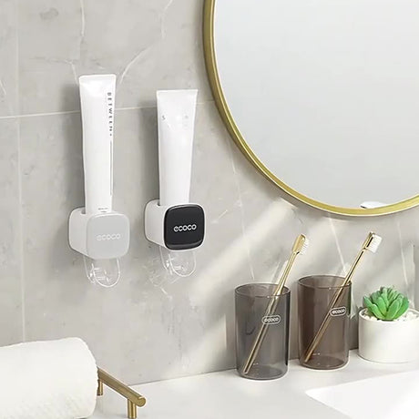 Wall - mounted Automatic Dust - proof Toothpaste Dispenser for Adults and Children - Bathroom Accessories Set - V.I.P Digital Presence