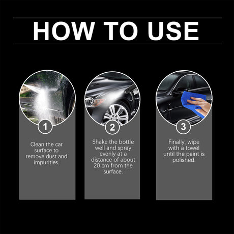 Auto Coating Protective Spray Anti-Scratch Enhanced Gloss Paint Coating Spray Car Paint Maintenance - V.I.P Digital Presence