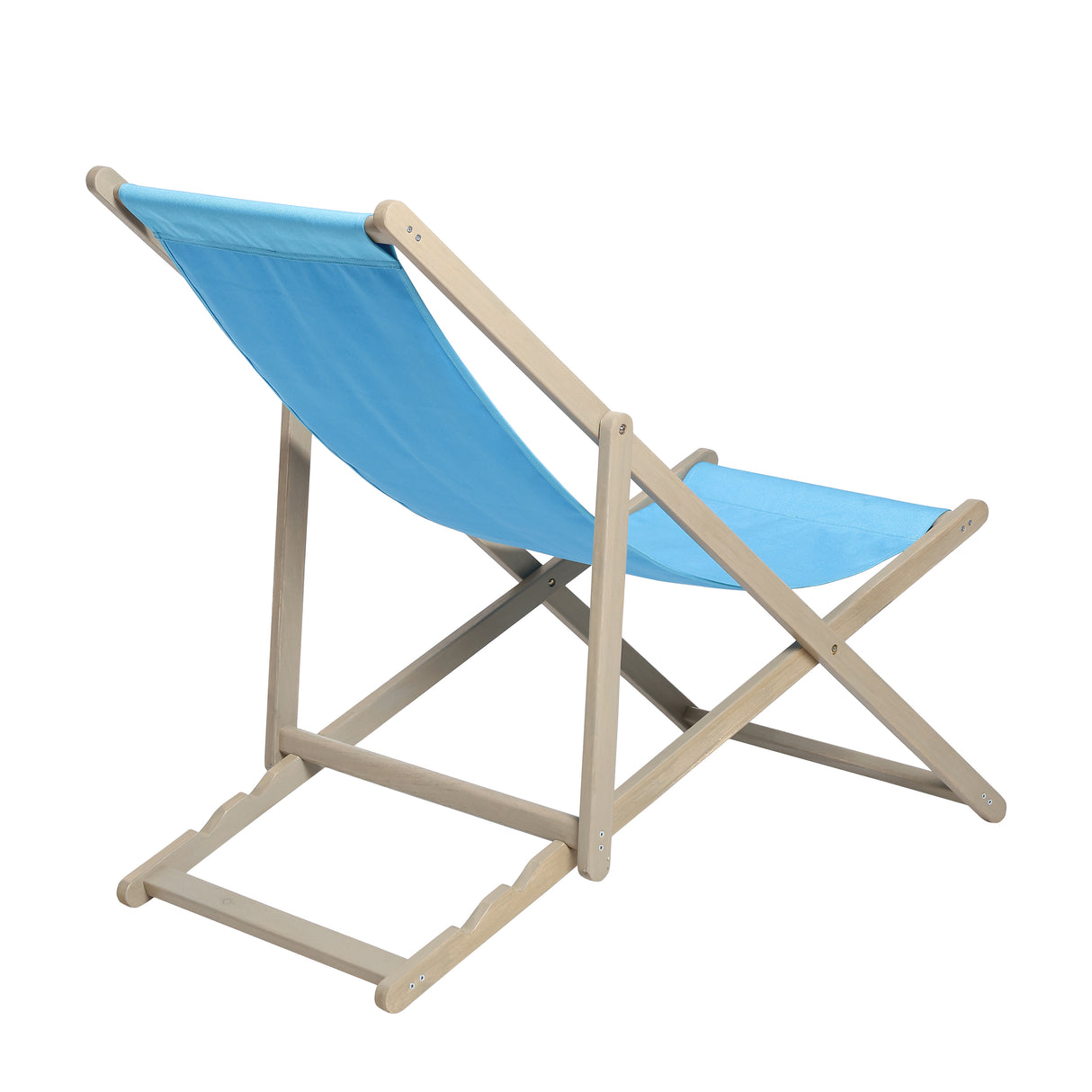 Juego de 2 sillas de playa plegables para patio, de madera, para exteriores, con altura ajustable en 3 niveles, reclinables y portátiles