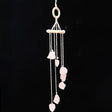 Natural crystal raw stone wind chime paper box set handmade DIY weaving home decoration car interior pendant - V.I.P Digital Presence