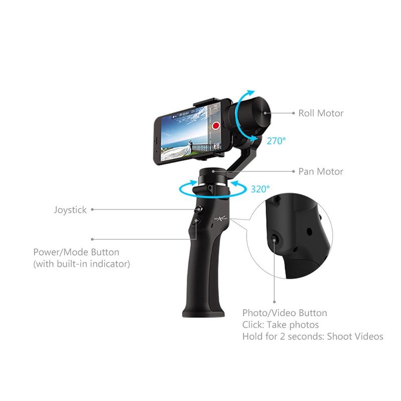 Estabilizador de mano de 3 ejes Beyondsky Eyemind para smartphone