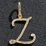 Hip hop accessories grass letter pendant melon seed buckle Cuban chain accessory - V.I.P Digital Presence