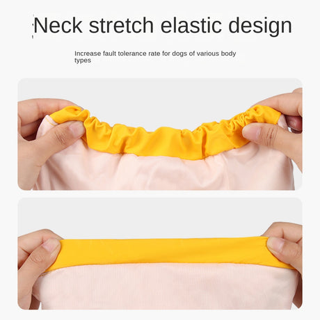 Large Dog Raincoat - Poncho Style Reflective Strip Pet Raincoat Windproof Waterproof Dog Hooded Raincoat - V.I.P Digital Presence