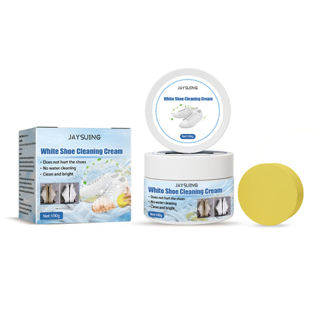 Little White Shoes Cleaning Cream, Little White Shoes Clean Stains Shoes Edge Yellow Free Wash Whitening Cleaning Cream - V.I.P Digital Presence
