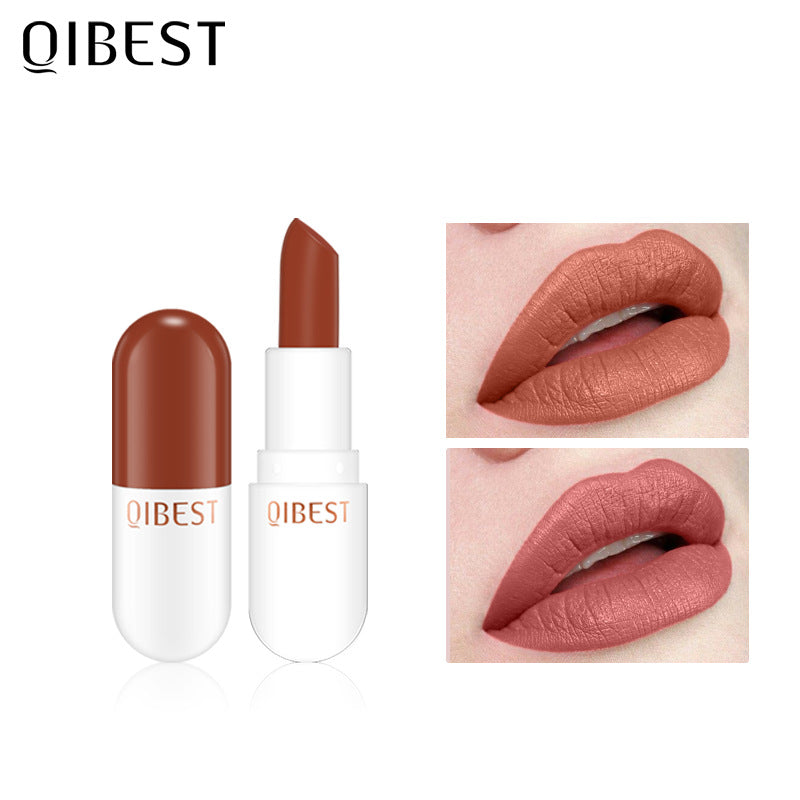 QIBEST Mini Capsule Lipstick Set Velvet Matte Matte Lipstick Long lasting Pill Lipstick - V.I.P Digital Presence