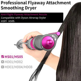 Anti-Flight Flyaway Attachment Nozzle for Dyson Airwrap Smoothing Dryer Accessories for Dyson HS05/01 Straightening Hair Nozzle - V.I.P Digital Presence