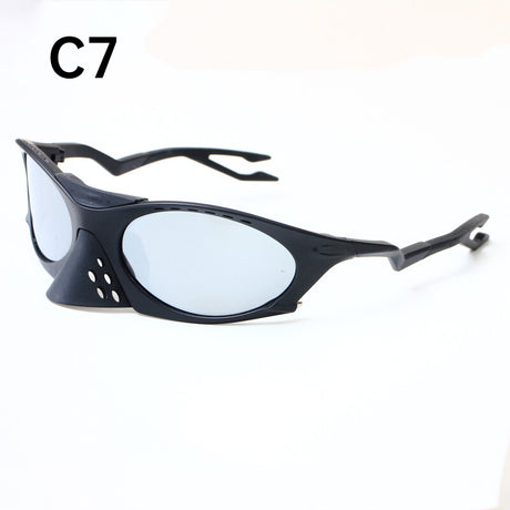 2025 Men's Outdoor Sunglasses: Y2K Cycling/Driving, Polarized, Windproof, INS Trendy - V.I.P Digital Presence
