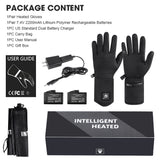 Winter Skiing Heated Gloves Outdoor Sports Touch Motorcycle Men Women Warm Windproof Hunting Black Mittens Bicycles - V.I.P Digital Presence