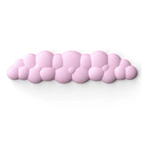 Alfombrilla de ratón con reposamuñecas para teclado, nube, antideslizante, espuma viscoelástica, para escritorio, oficina, gamer, ratón, reposamuñecas