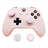 Controller protective cover with spray paint feel, girl pink, fierce male color, game controller silicone cover - V.I.P Digital Presence