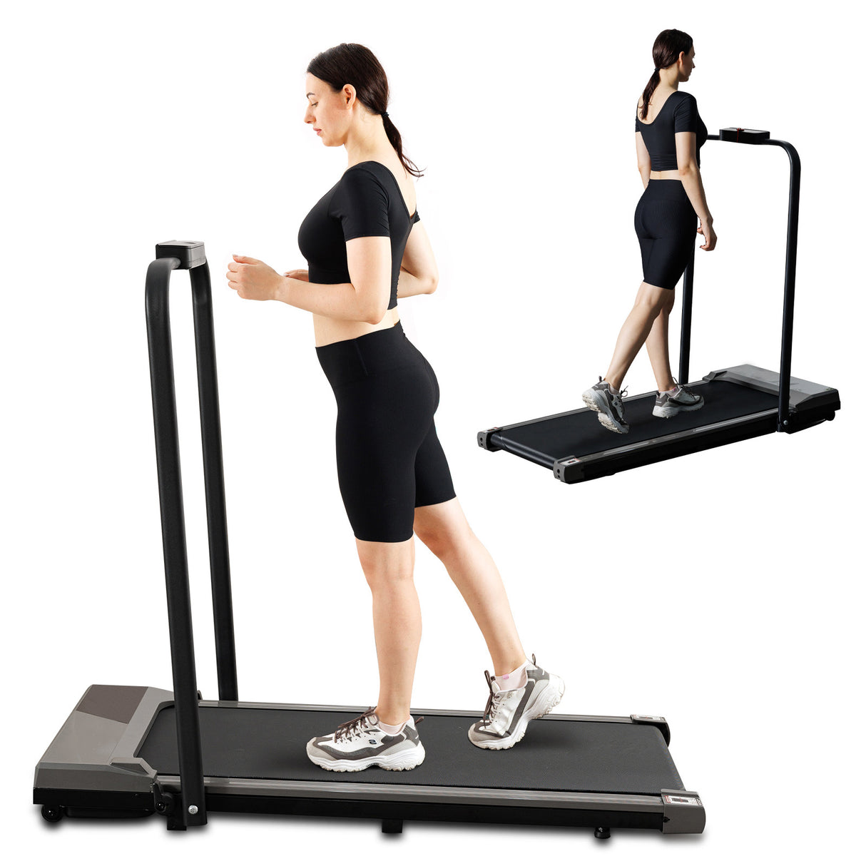 Flatbed walker with armrests gray - V.I.P Digital Presence