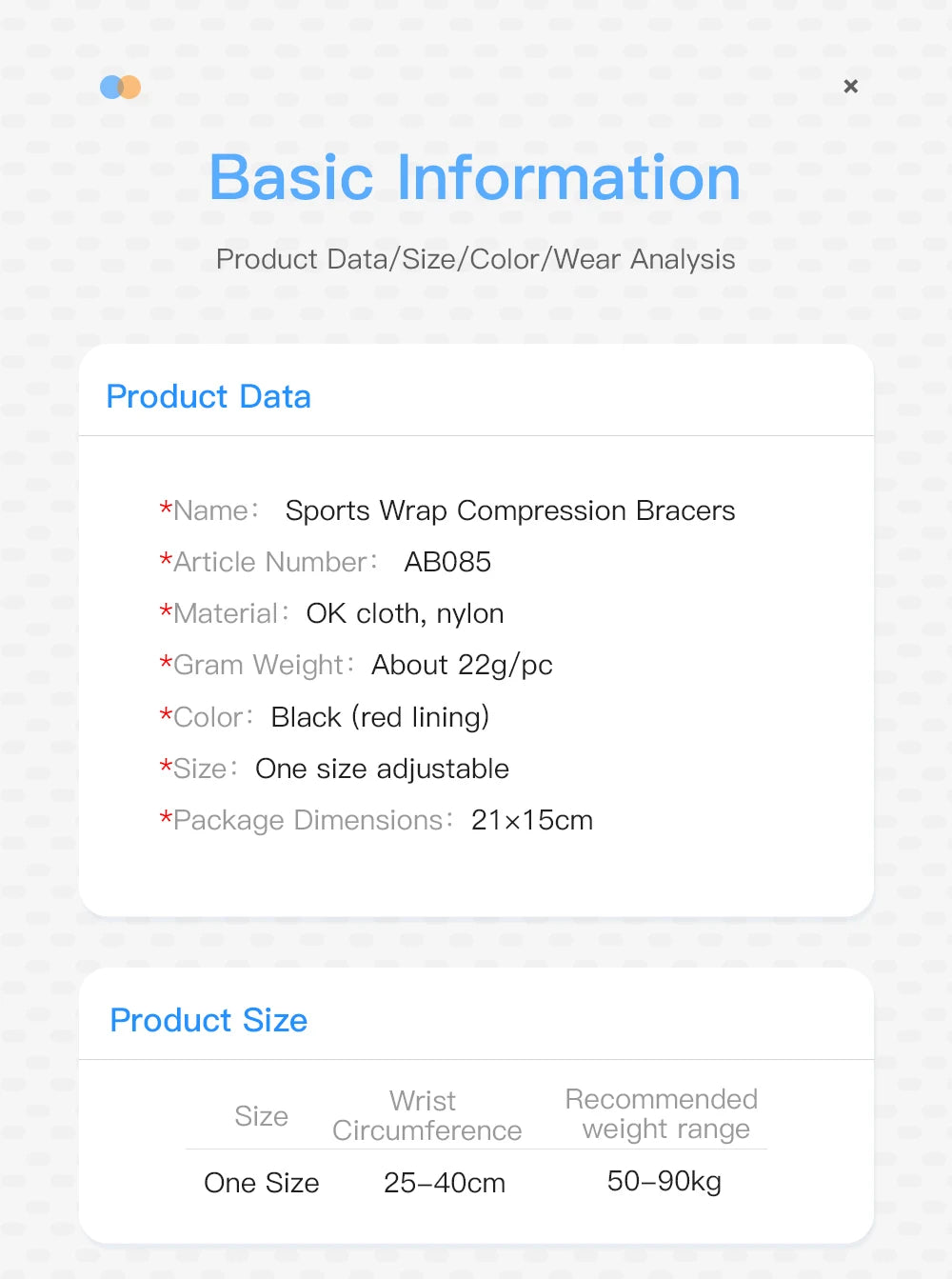 Sports wristband men's fitness protection fixed bandage wrist protection pressure wrist strap - V.I.P Digital Presence