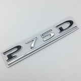 Applicable to Tesla car sticker MODEL3MODELS MODELX P75D P85D P90D P100D logo - V.I.P Digital Presence