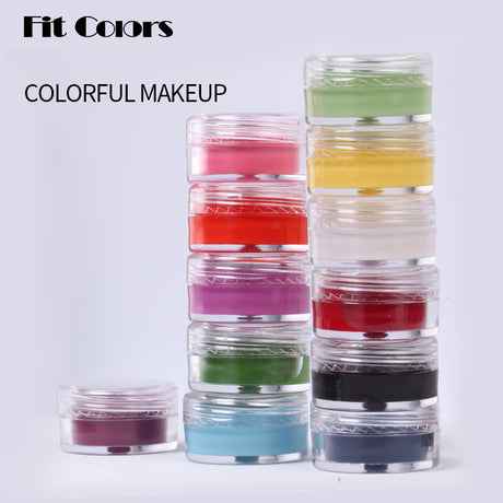 Fit Colors 12 Color Fluorescent Eyeliner Halloween Face Color Painting - V.I.P Digital Presence