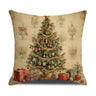 Nordic style Santa Claus Pillow Cover Christmas Tree Decoration Sofa Cushion Home Furnishings - V.I.P Digital Presence