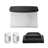 Herramientas para barbacoa al aire libre Juego de palas para barbacoa de acero inoxidable Tenedor para barbacoa Combinación de placa de hierro Nuevo juego de barbacoa para barbacoa