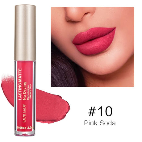 Make Up Waterproof Nude Lipstick Long Lasting Liquid Matte Lipstick Kit Lip Gloss Cosmetics Lipgloss Lip Makeup - V.I.P Digital Presence