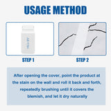 Wall Repair Roller Brush, White Paint Renovation, Moisture And Crack Prevention, Graffiti Cover Repair Wall Paint - V.I.P Digital Presence