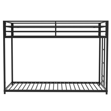 Adam Twin over Twin Metal Bunk, Black - V.I.P Digital Presence