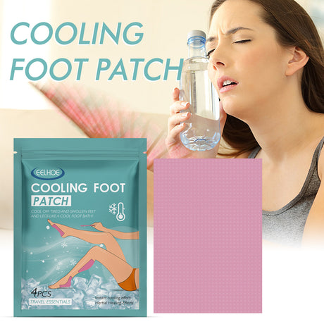 Cooling Foot Patch, Body Cooling External Physical Quick Cooling Patch Cool Refreshing Treatment Cold Compress - V.I.P Digital Presence
