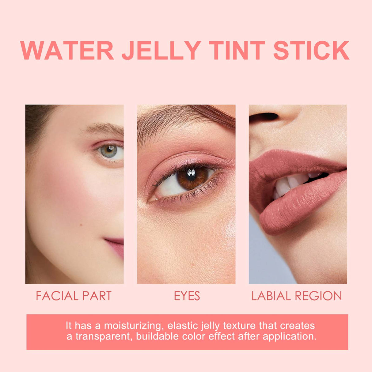 Jelly Blush Lip Gloss Stick Series, Brightening Lip Blush Stick For Even Skin Tone Lips And Cheeks - V.I.P Digital Presence