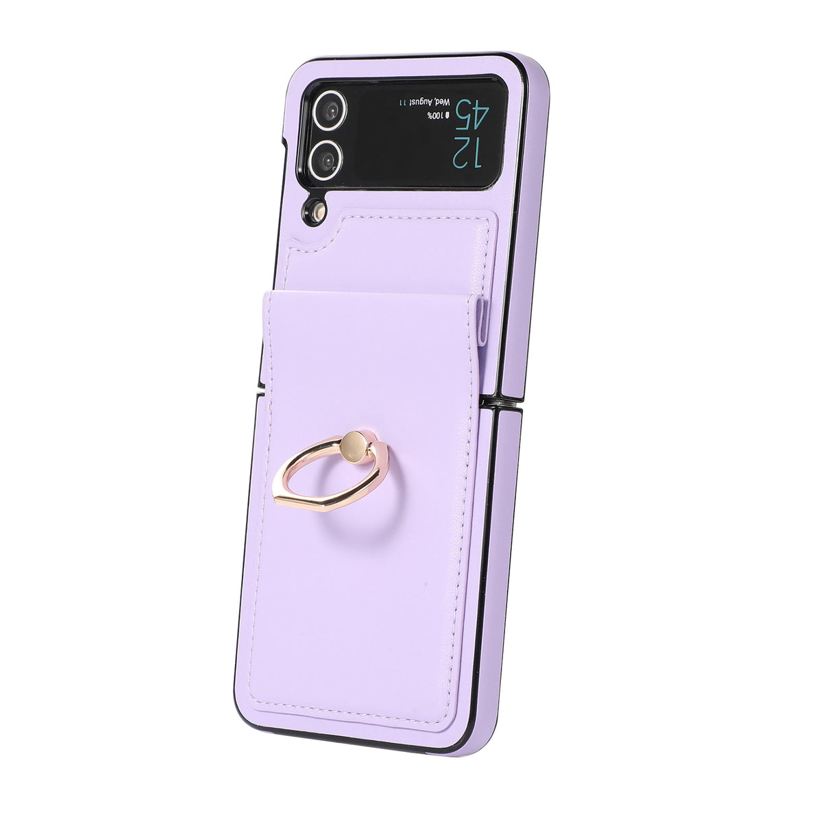 New Samsung Z Flip 3 Folding Screen Phone Case Z Flip 4 Anti Drop Protective Cover Ring Phone Case - V.I.P Digital Presence