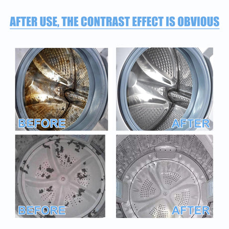 Washing Machine Cleaning Tablets, Washing Machine Slot Automatic Drum Cleaning Dirt And Odor Cleaning Tablets - V.I.P Digital Presence