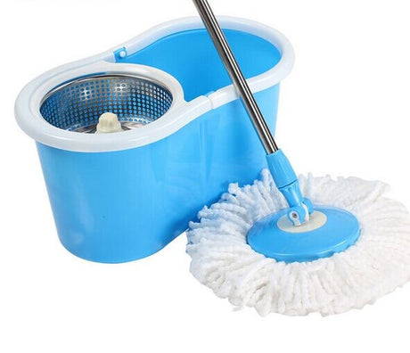 Rotating Mop Bucket Good God Mop Hand Pressure Dual Drive Automatically Mop Mop Bucket Household Mop Stainless Steel Mop - V.I.P Digital Presence