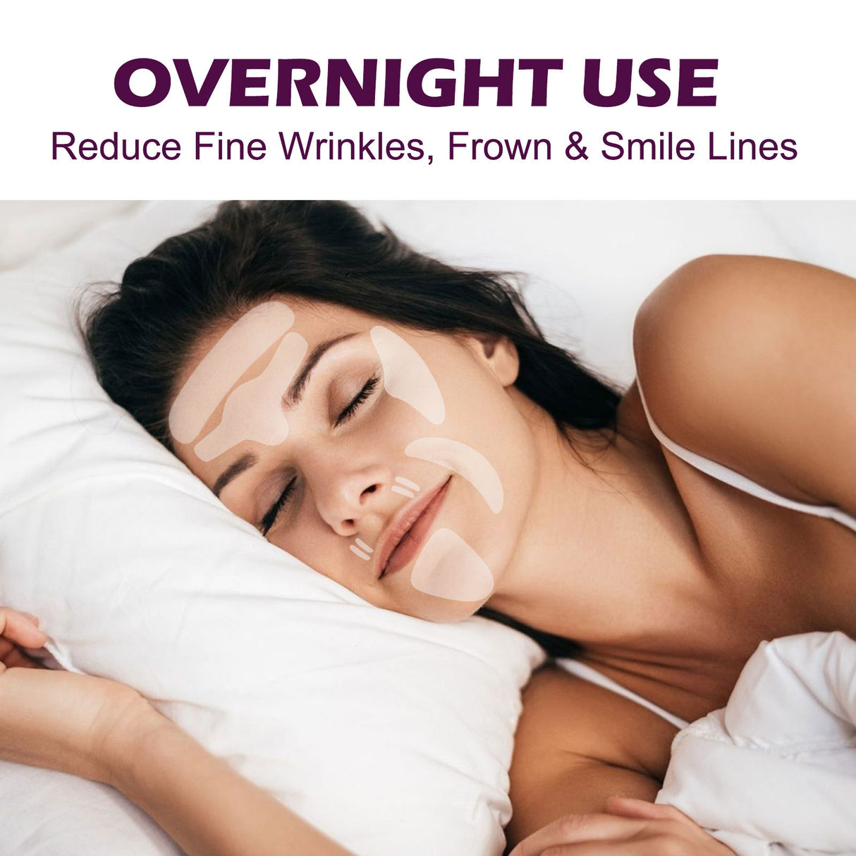 Face Smoothing And Anti-Wrinkle Patch, Lighten The Fine Lines In The Eyes And Lift The Lines On The Head