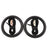 2Pcs High Quality Heavy Duty ABS Plastic 28mm Exercise Fitness Gymnastic Rings With Foam Handle Gym Exercise Crossfit Pull Ups A - V.I.P Digital Presence