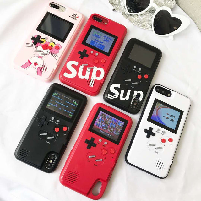 Color Screen Game Console Is Applicable To Huawei iPhone 12pro Apple 13 Phone Case Xsmax Phone Case XR 678p Cover - V.I.P Digital Presence