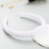 Colorful Rhinestone Full Drill Hoop Trendy Online Red The Same Super Flash Headdress - V.I.P Digital Presence