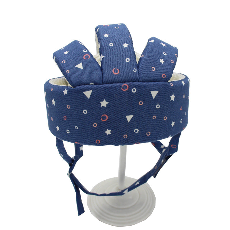 Casco de seguridad anticolisión para bebés que aprenden a caminar, gorra protectora de algodón, totalmente de algodón, transpirable y ligero.