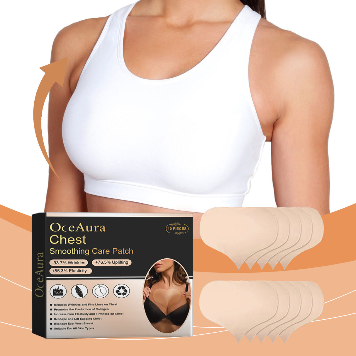 Anti-Wrinkle Breast Patch Firming Breast Skin Anti-Wrinkle Moisturizing Breast Care Anti-Slip Breast Patch - V.I.P Digital Presence