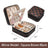 Portable Leather Jewelry Box Candy Color Travel Storage Upgrade With Mirror Earrings Rings Display Organizer Mother's Day Gift - V.I.P Digital Presence
