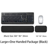 Reposamuñecas ergonómico para teclado y ratón, para oficina, para proteger y relajar la muñeca, con espuma viscoelástica, para ordenador y portátil