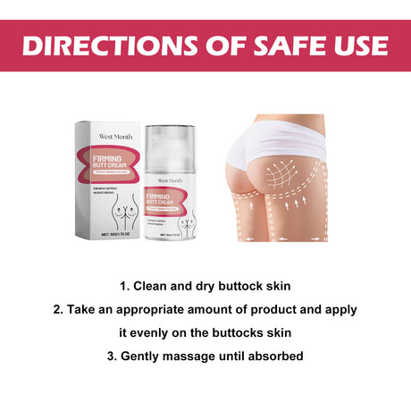 Butt Lift Firming Cream, Firming And Moisturizing Care Peach Butt Highlights Body Lift Cream - V.I.P Digital Presence