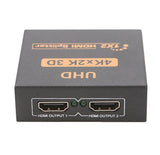 HDMI Distributor 1/2 4K * 2K Video Computer HD Screen Organizer HDMI 1/2 - V.I.P Digital Presence