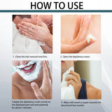 Men's Hair Removal Cream, Facial Armpit Leg Chest Hair Clean Not Damaging Skin Hair Removal Cream - V.I.P Digital Presence