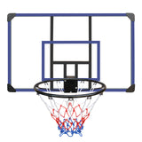 Wall mounted basketball basket, 45 x 29 inch shatterproof back, foldable basketball basket, all-weather mesh fabric - V.I.P Digital Presence