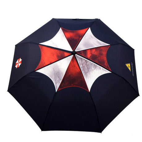 Creative Folding Sunny Umbrella Biochemical Crisis Triple Fold Sunshade Umbrella Rain and Rain dual-use - V.I.P Digital Presence