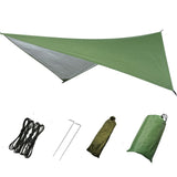 Toldo triangular multifuncional para exteriores, impermeable, resistente a la lluvia, protector solar, para acampar, para playa