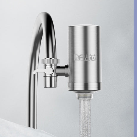 Faucet water purifier household 304 stainless steel new detachable washable tap water filter live streaming source water purifie - V.I.P Digital Presence